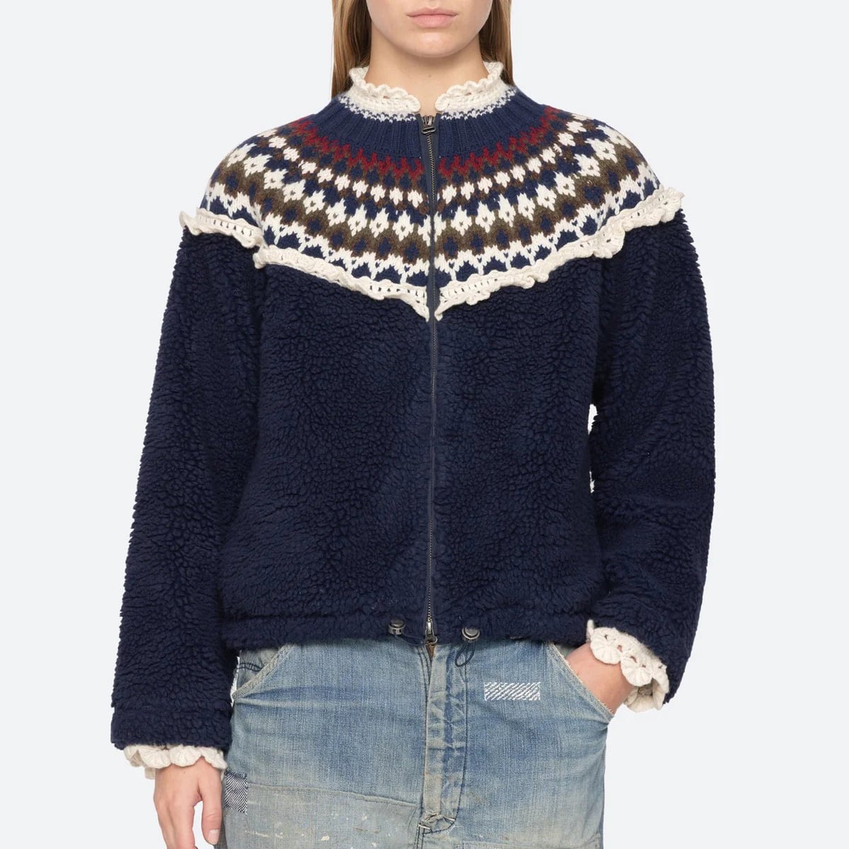 SEA NY ANTONIA FAIR ISLE JK MULTI