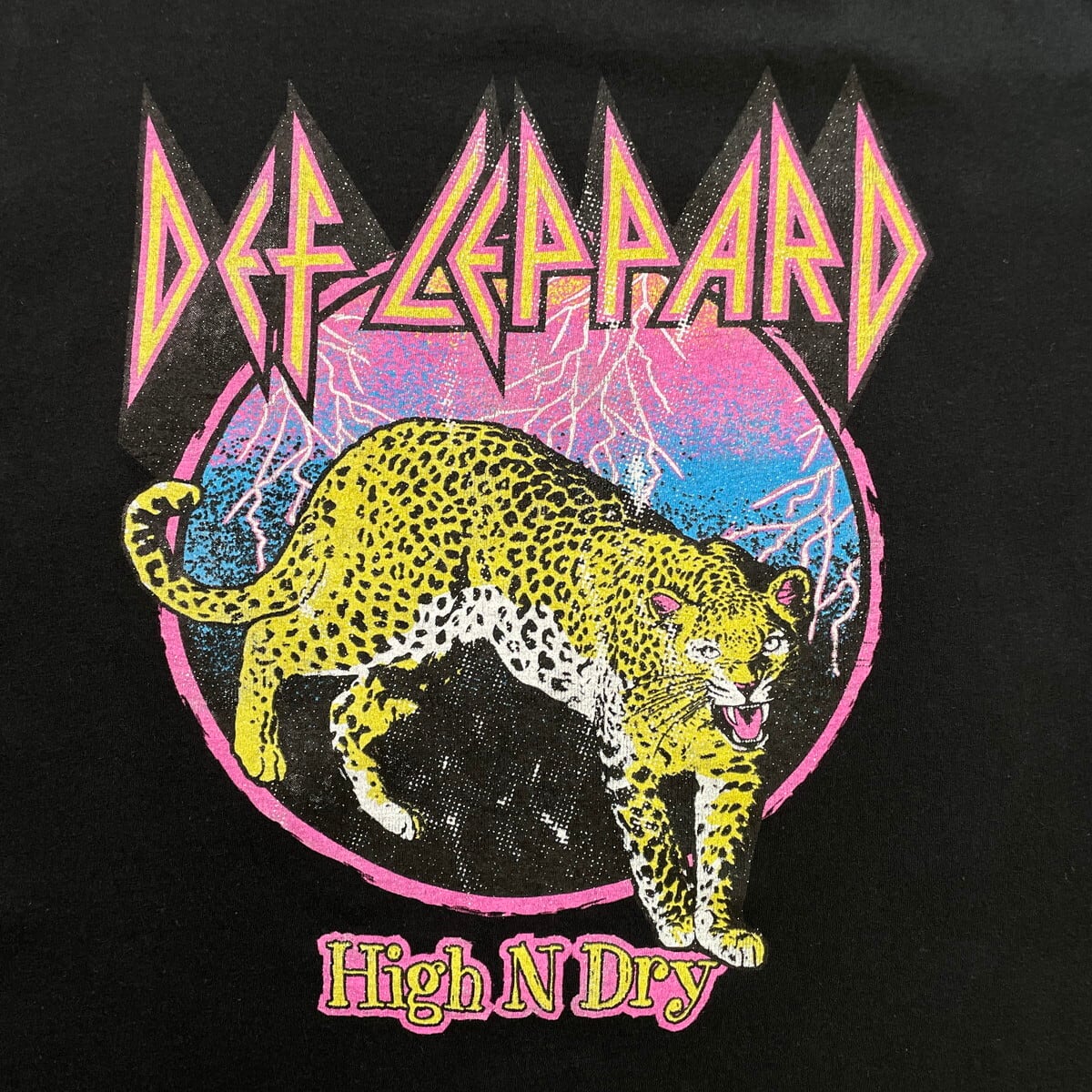 DEF LEPPARD デフレパード バンドTシャツ バンT メンズM相当 古着