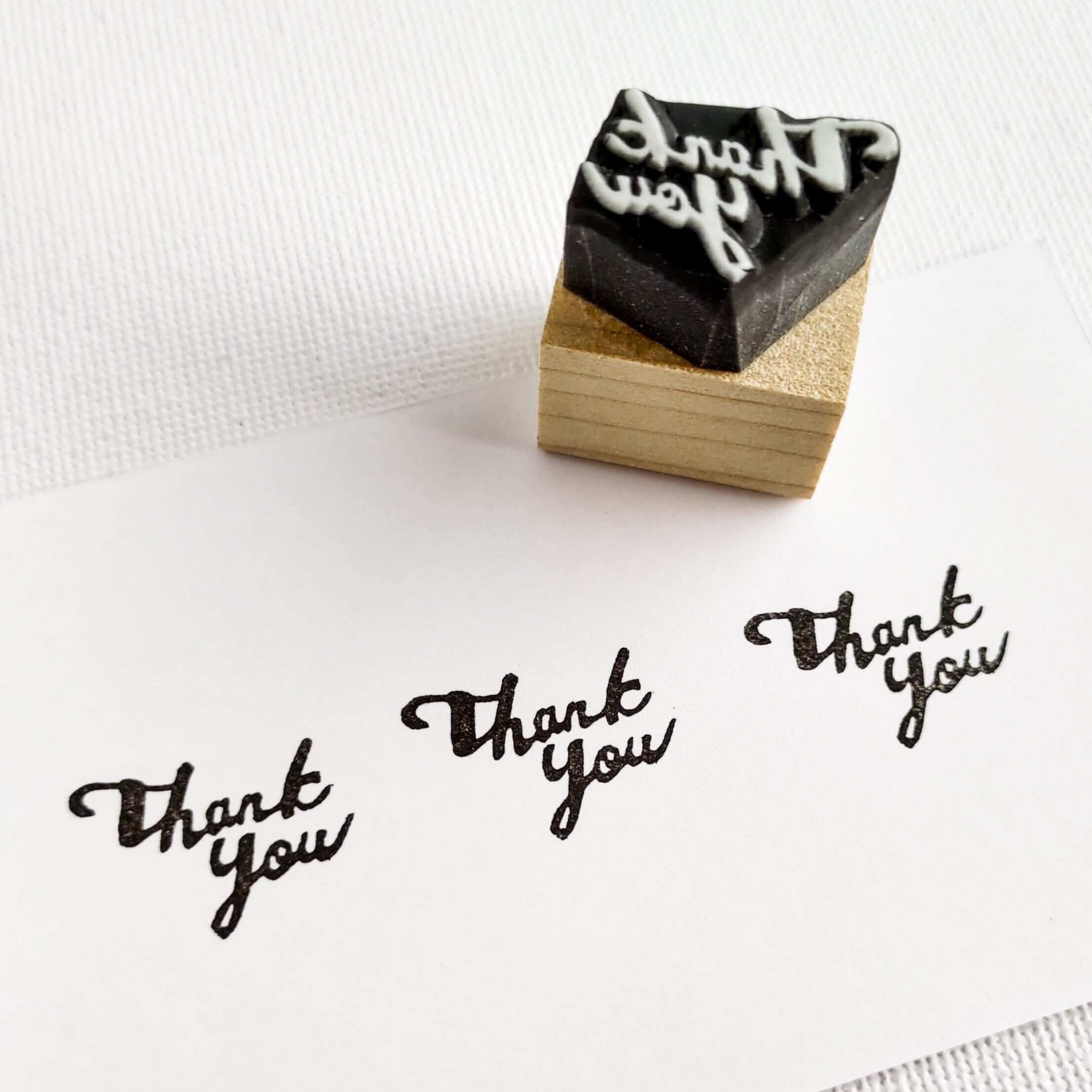 手書き風「Thankyou」ミニ | 黒猫堂