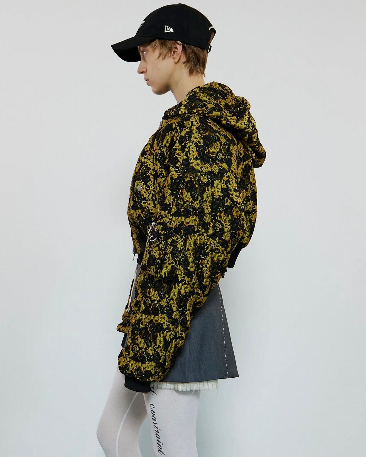 MAISON SPECIAL】Multiway Jacquard Short Length MA-1 | idealclasse