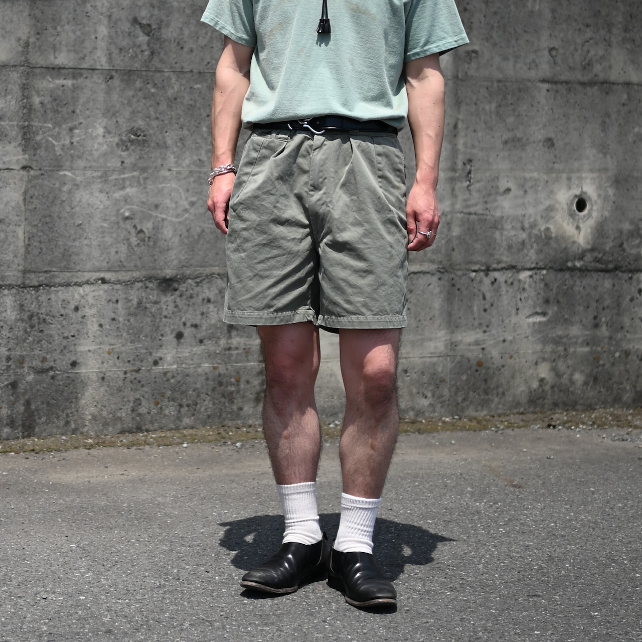 BOWWOW / US ARMY CHINO SHORTS AGED