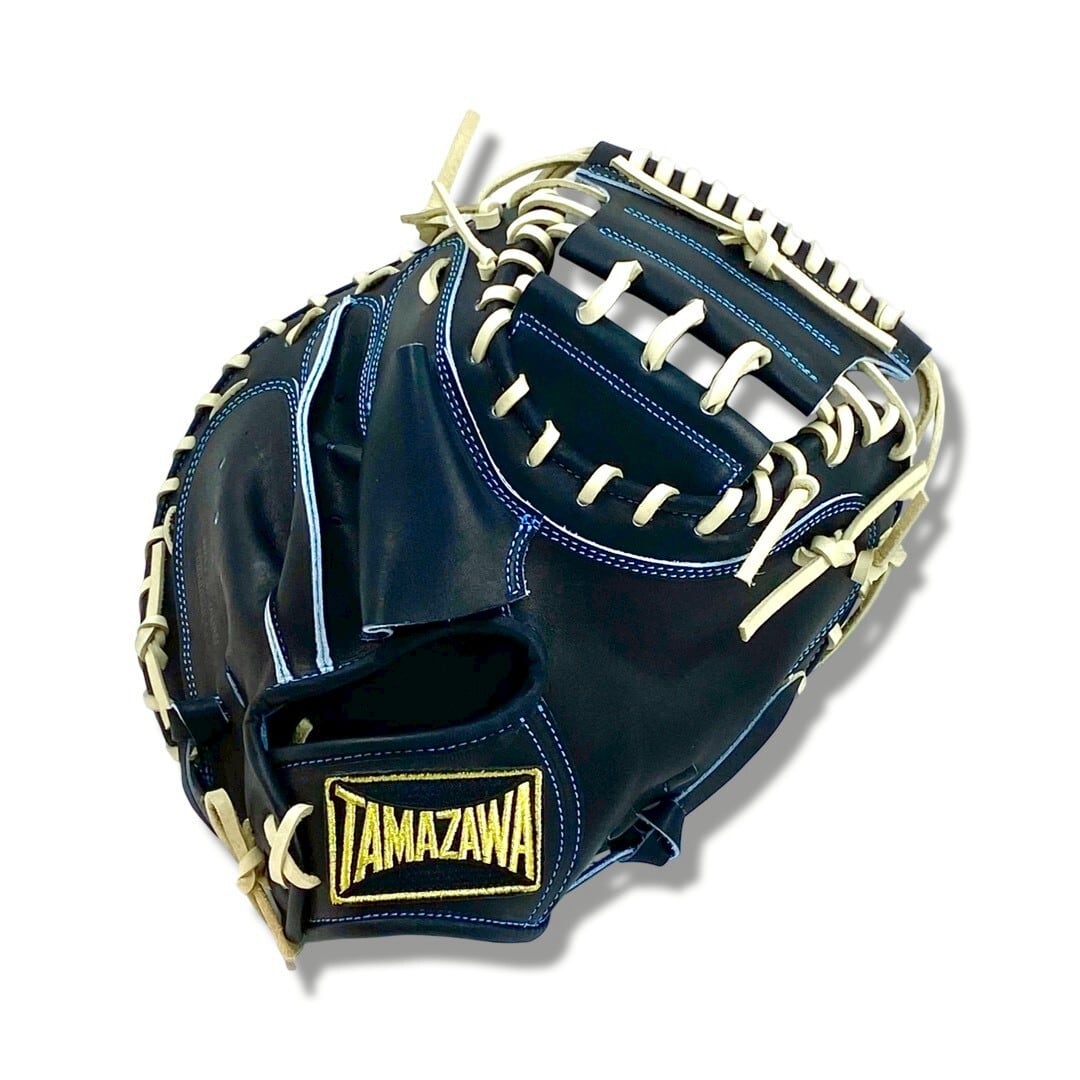 【硬式】玉澤 キャッチャーミット TKC-TLS2DX型 右投げ(本体:Nブラック×キャメル)|タマザワ