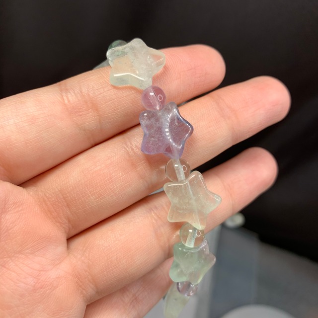 no1.フローライトスターブレスレット