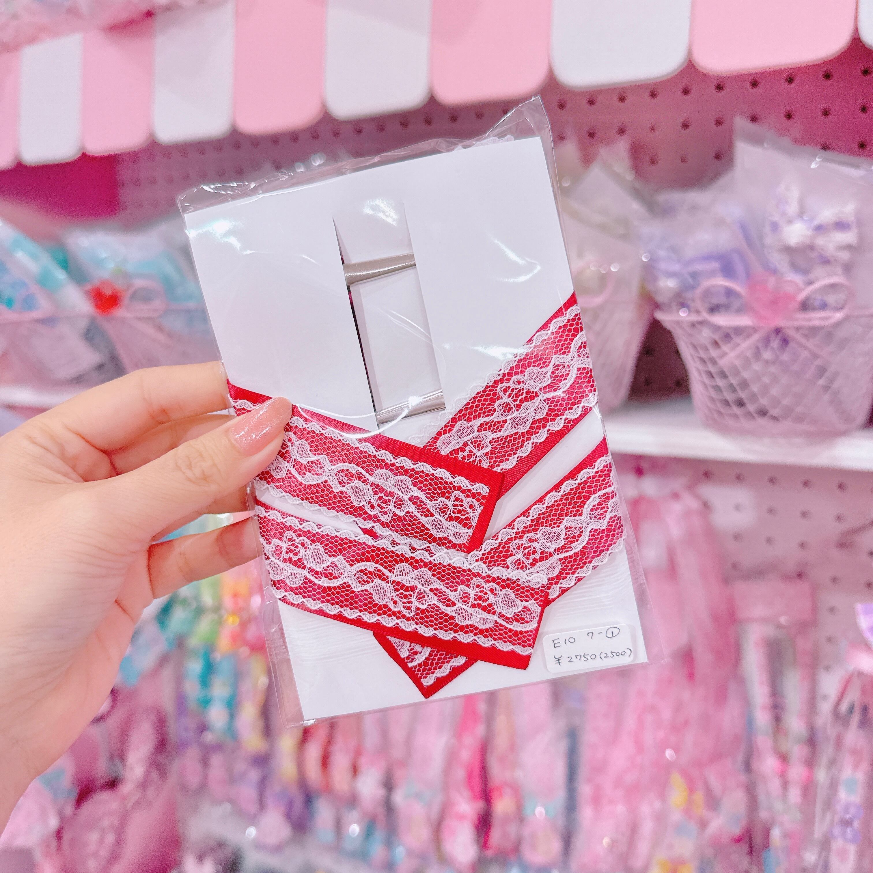 【E10】7-1ツインヘアクリップ