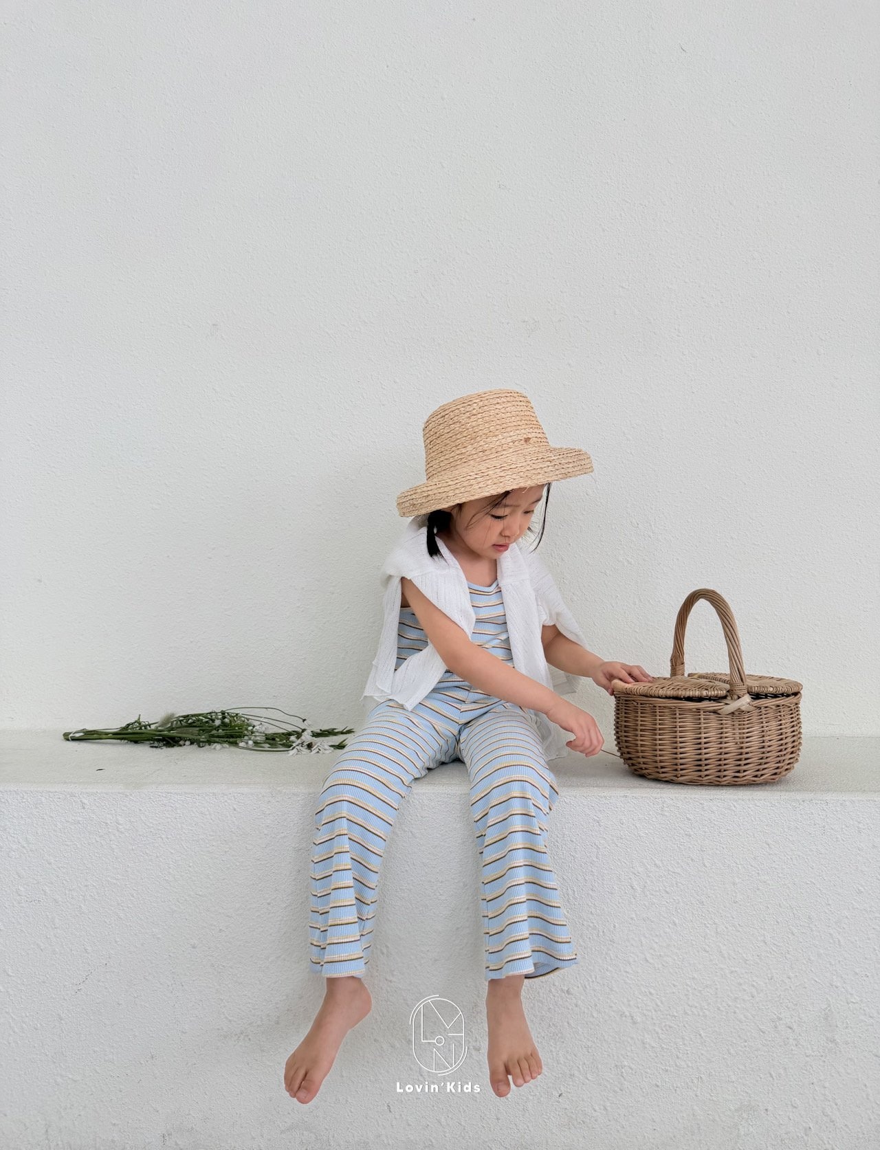 [Lovin' Kids] Candy Bootcut Jeans Pants / [러빈] 캔디부츠컷팬츠