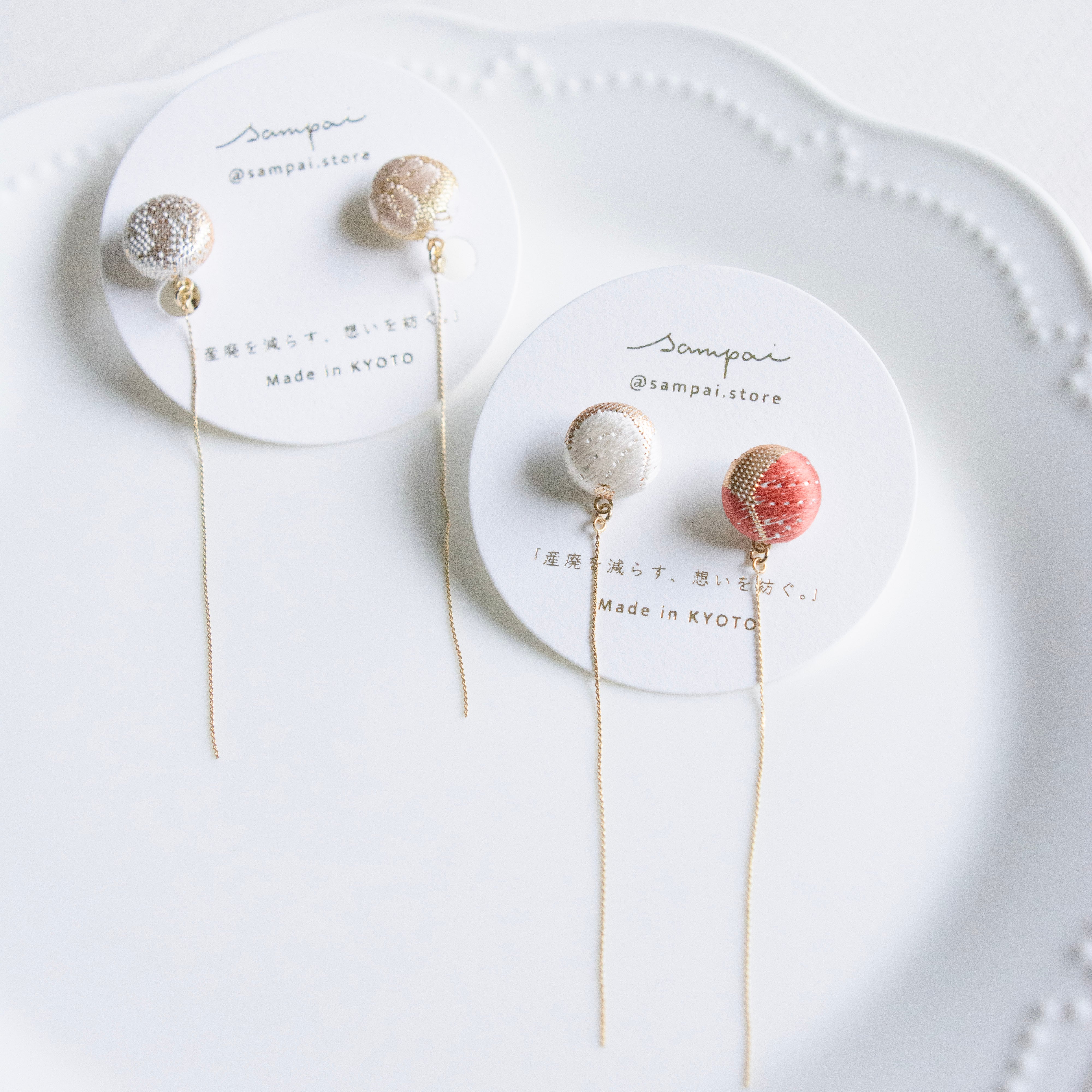はぴ★様order♡ 赤丸イヤリング込み　NO.100 〇ｰ（ピアス・イヤリング） | sampai