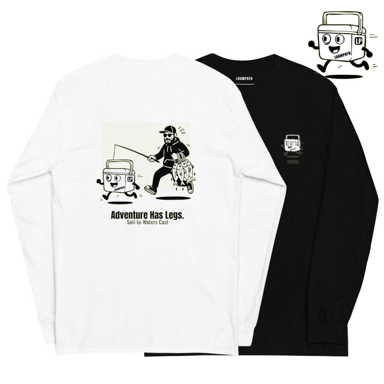 逃走クーラー ロンT - 全3色 LP0063