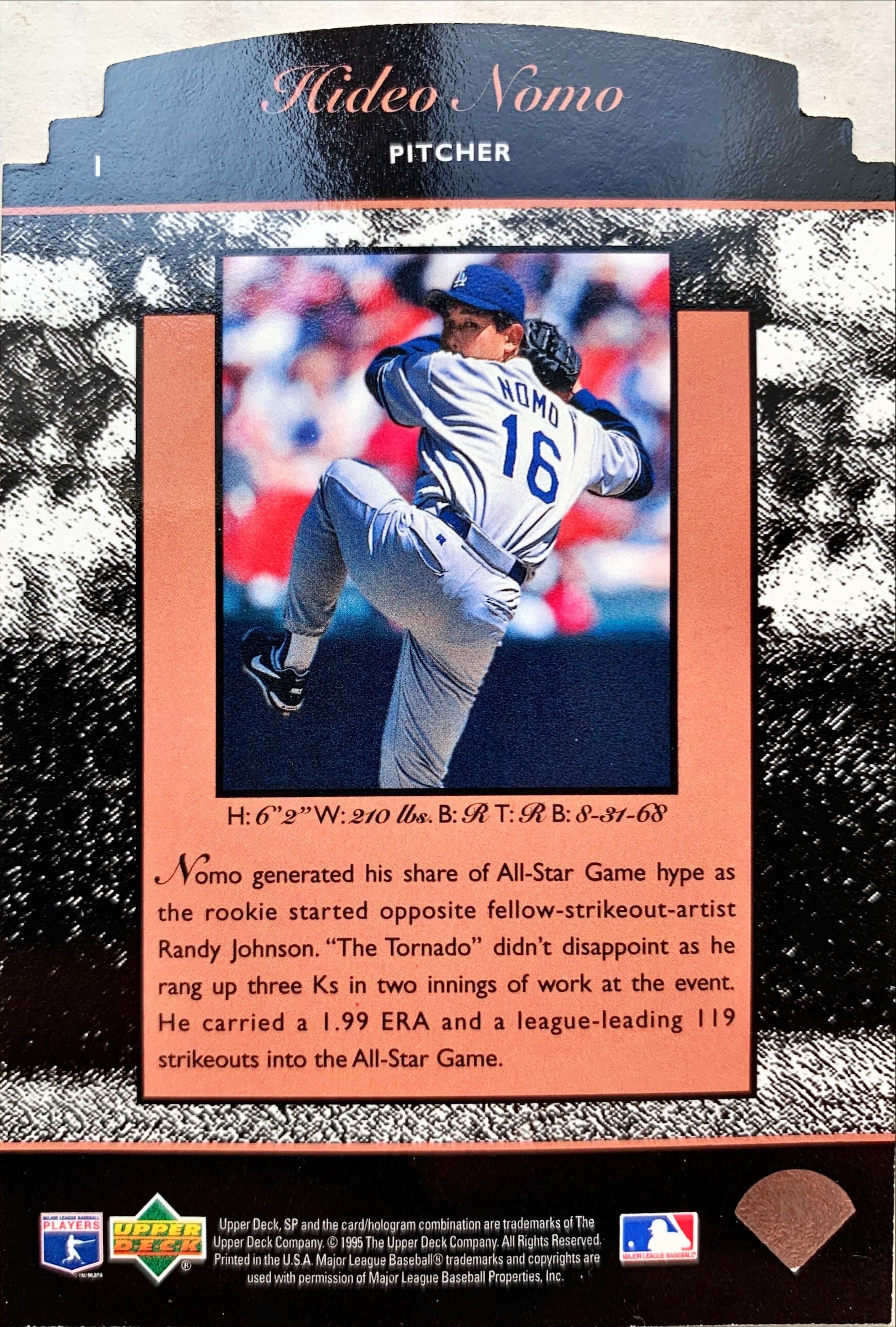 MLBカード 95UPPERDECK Hideo Nomo DODGERS 野茂英雄 | アメリカン雑貨やヴィンテージ雑貨のお店　 cuoris（クオリス） powered by BASE