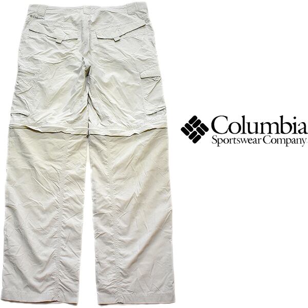 【最終値下げ】90s Columbia ナイロンパンツ front 11201