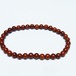 ナンホーンアゲート ブレスレット 5mm 南紅瑪瑙 ブレス 一点物 メール便可 [M便 1/10] 111-42254