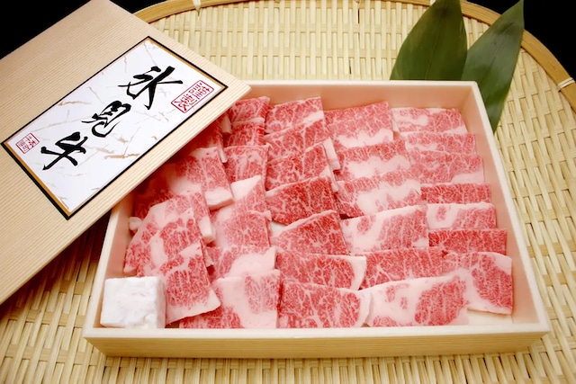 氷見牛【黒毛和牛】極上カルビ焼肉用（約500g）３～４人前<贈答品>