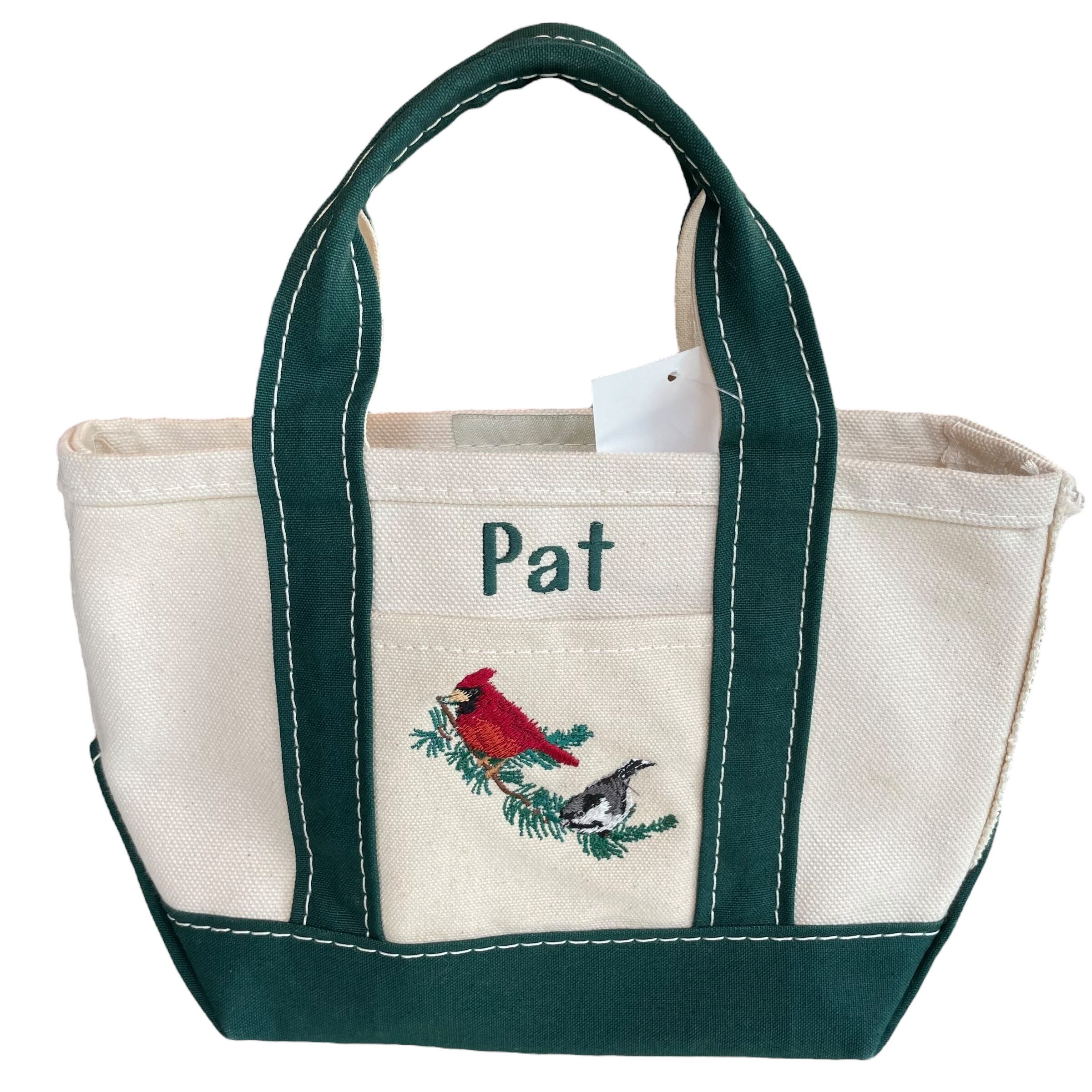 00s L.L.Bean BOAT AND TOTE "Pat" small tote bag