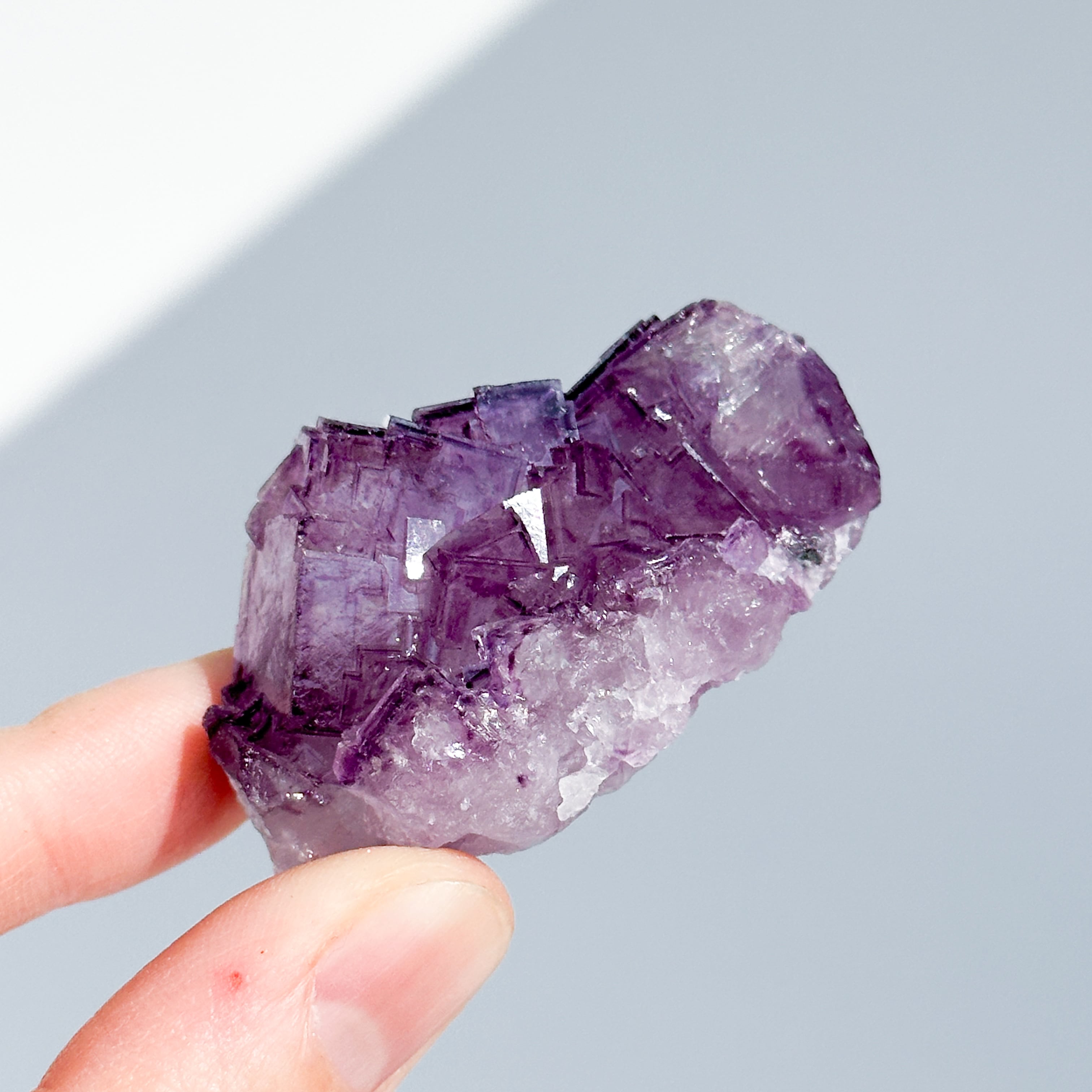 蛍光◎ヤオガンシャン産フローライト 原石03◇ Fluorite From