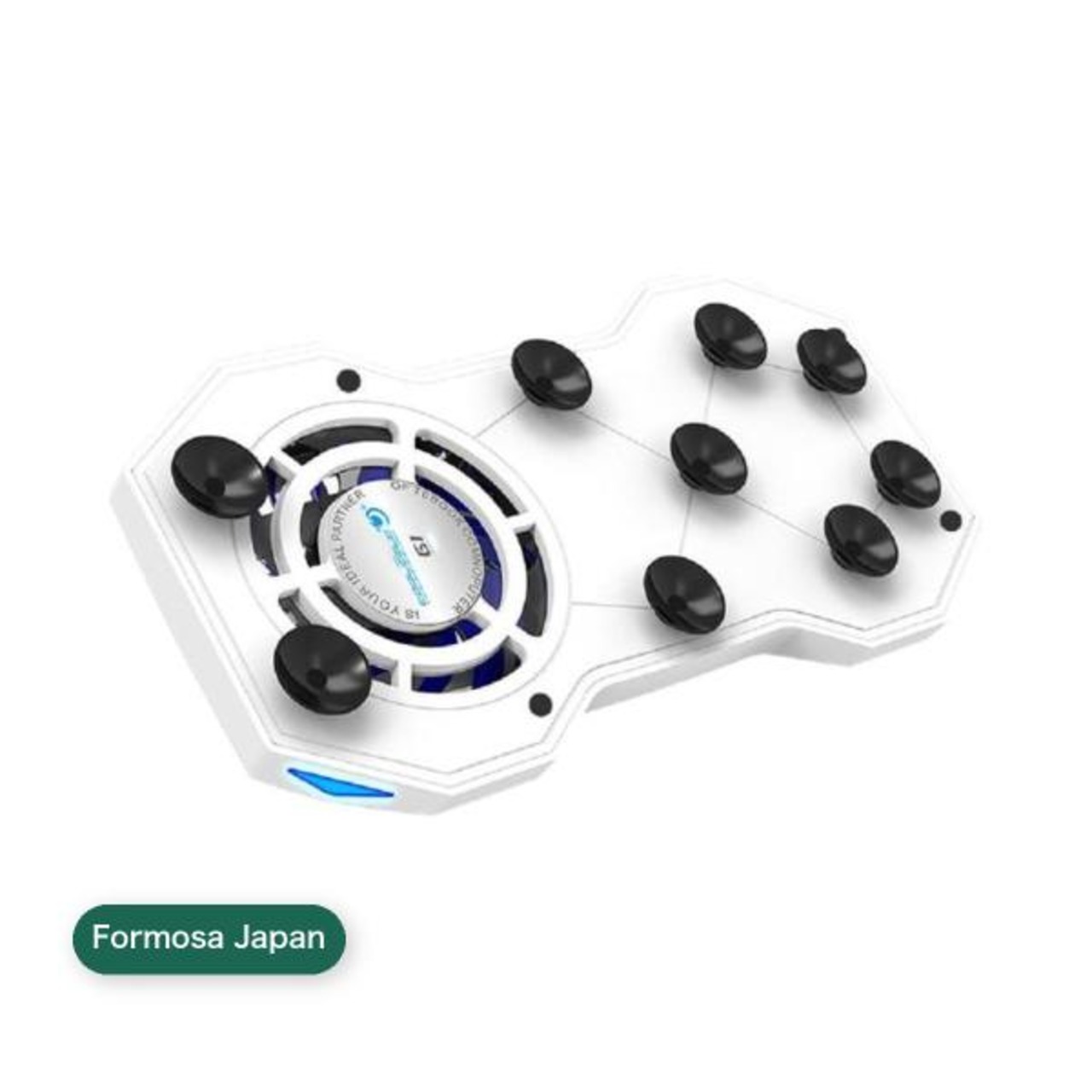Formosa Japan スマートフォン iPhone Android クーラー 冷却ファン 冷却スタンド IF-SPFAN-WT