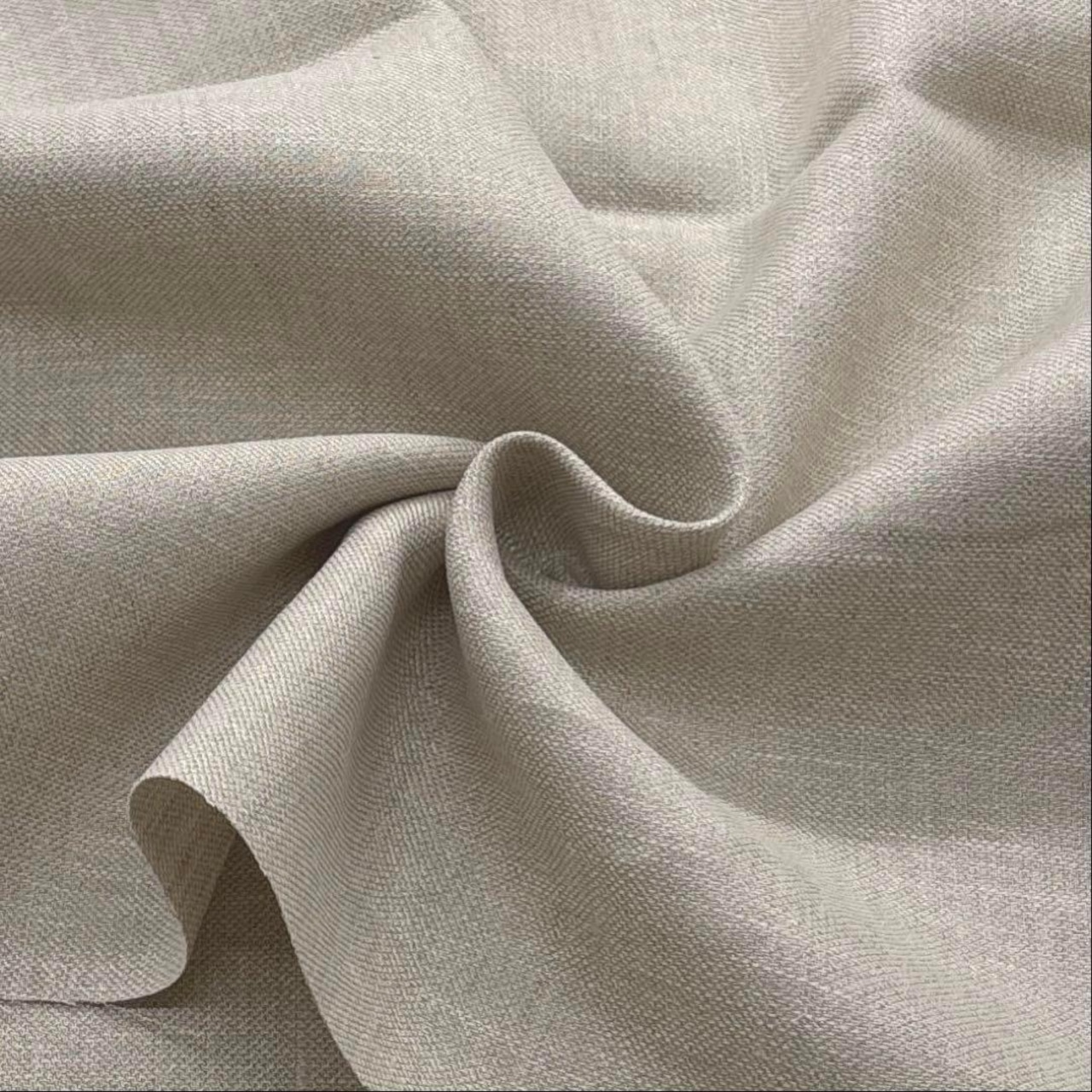 ★NY346◆2m◆リネンポリエステル混ラメ入り生地◆ナチュラル