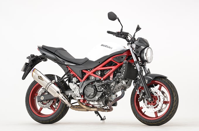 SV650 ABS('17～)・SV650X ABS('17～) リアルスペック スリップオン