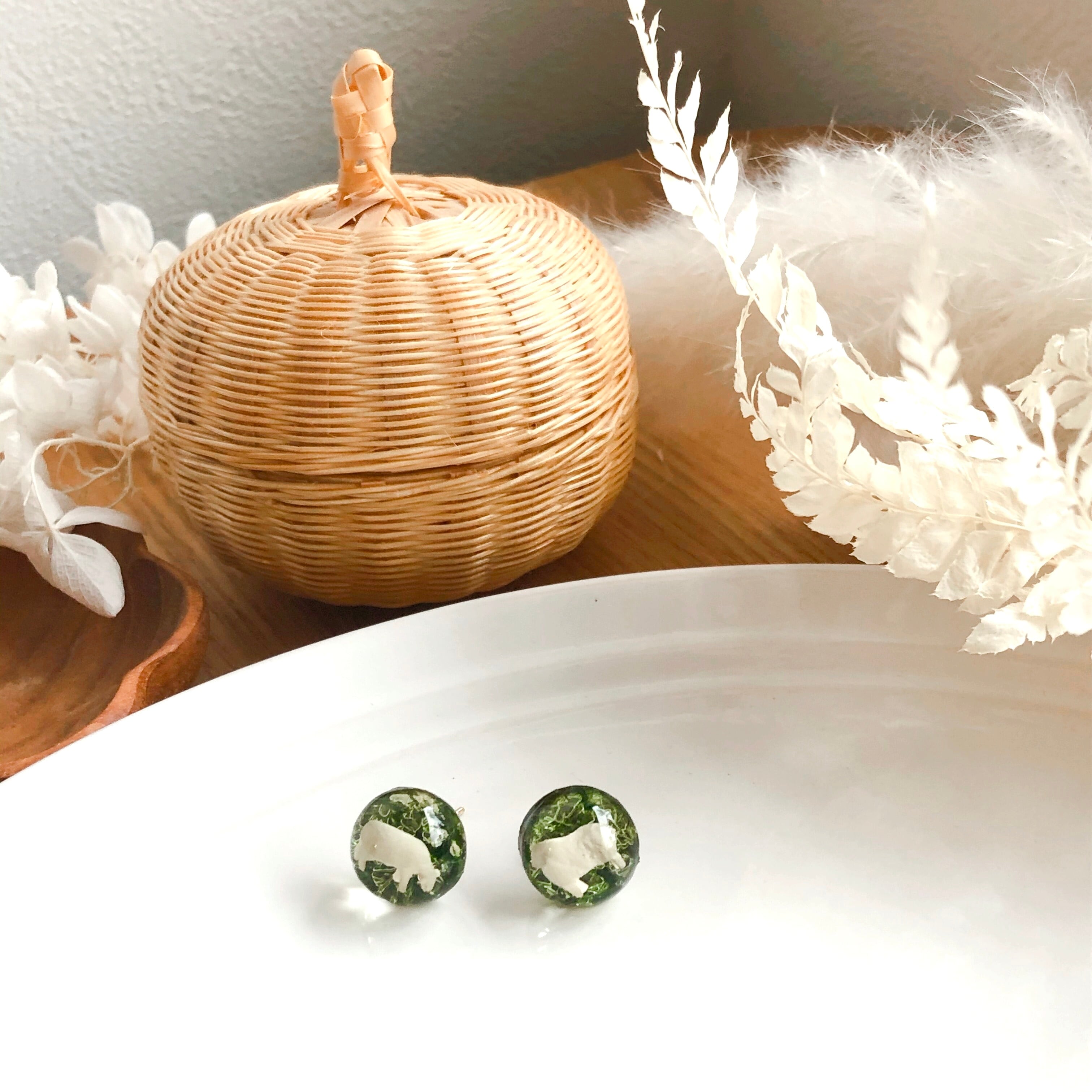 羊さんのまあるいアクセサリー ピアス&イヤリング | fores.