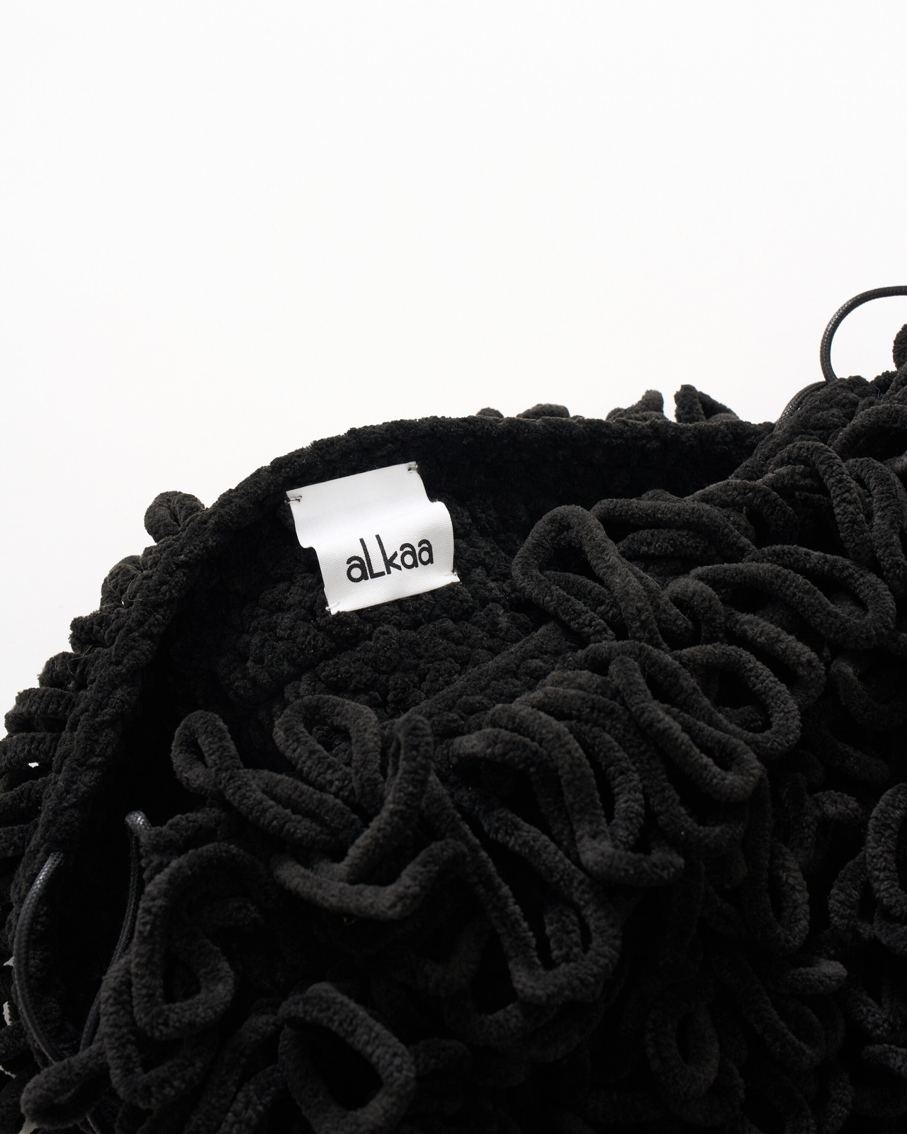 Thick Velvet Loop Monster Cami Hand Knit