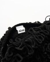 Thick Velvet Loop Monster Cami Hand Knit