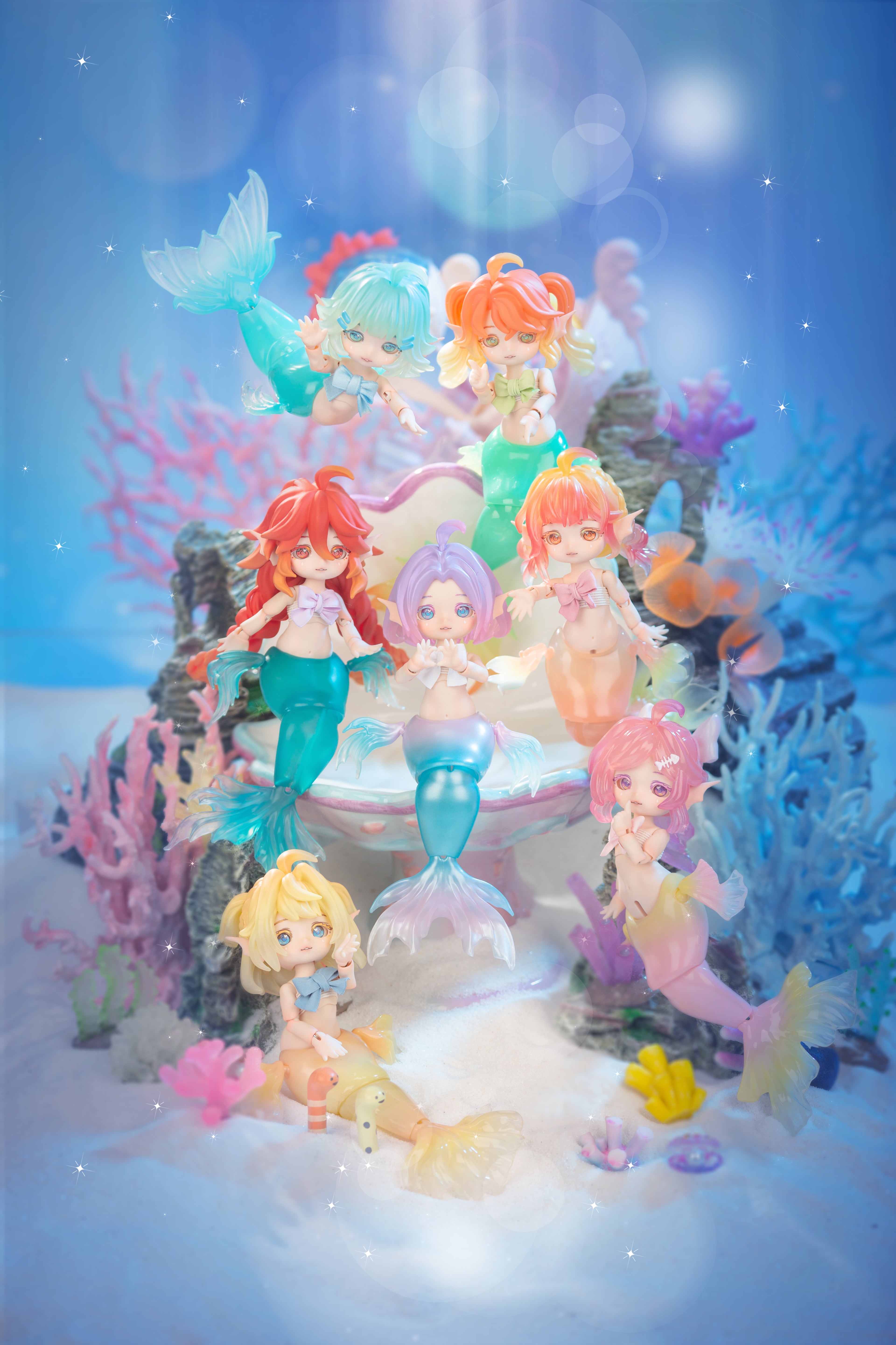 LUCKY DOLL(ラッキードール) 人魚チュチュ 可動人形ブラインドボックス