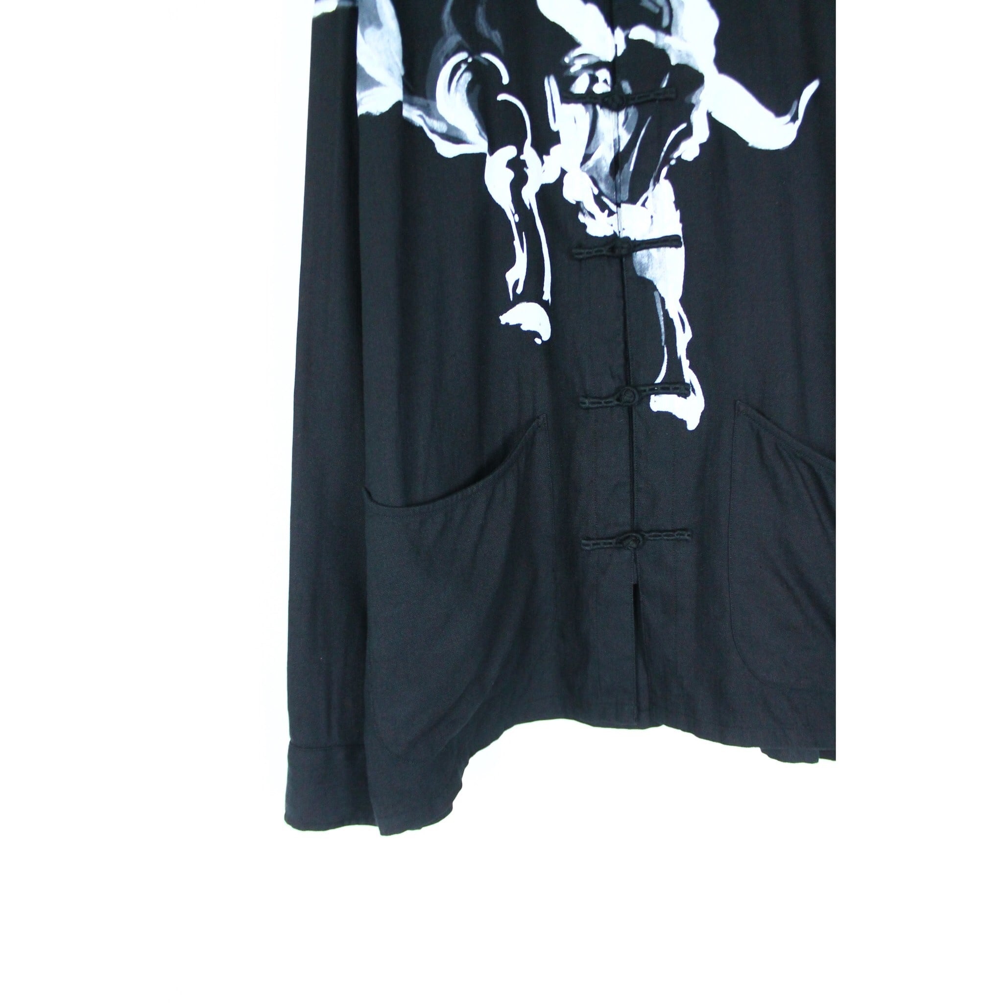 Polo by Ralph Lauren バッファローペイント リネンチャイナシャツ