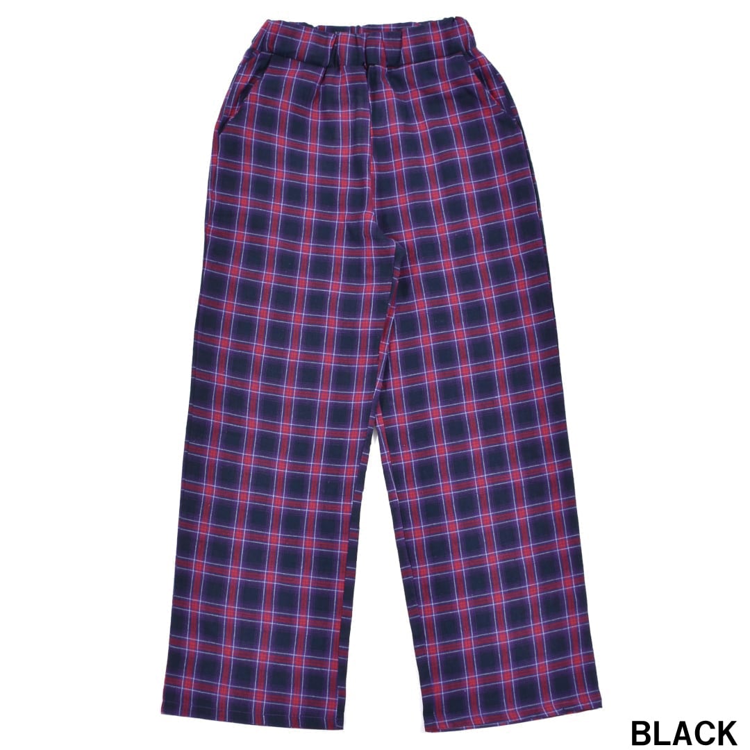 50%OFF】チェックパンツ(BLACK PURPLE / BLUE) | VOLCAN&APHRODITE 50%OFF】チェックパンツ(BLACK PURPLE / BLUE) | VOLCAN&APHRODITE