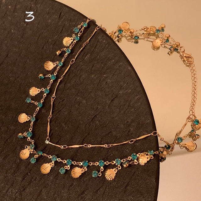 Heytaoレトロなブルーラブネックレス 5s