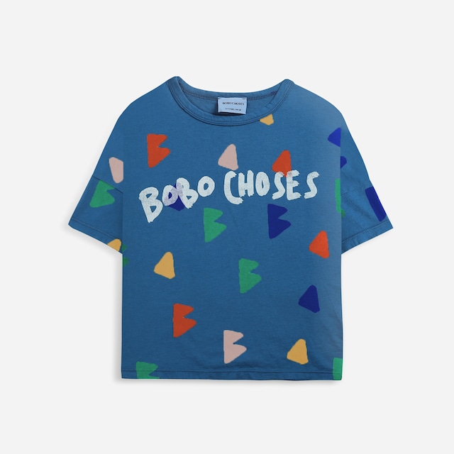 BOBO CHOSES / B.C all over short sleeve T-shirt