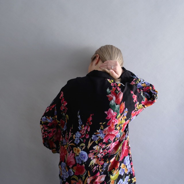 flower art pattern mode design shirt