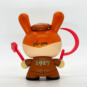 LENIN 8" Dunny by Frank Kozik AUTOGRAPHED