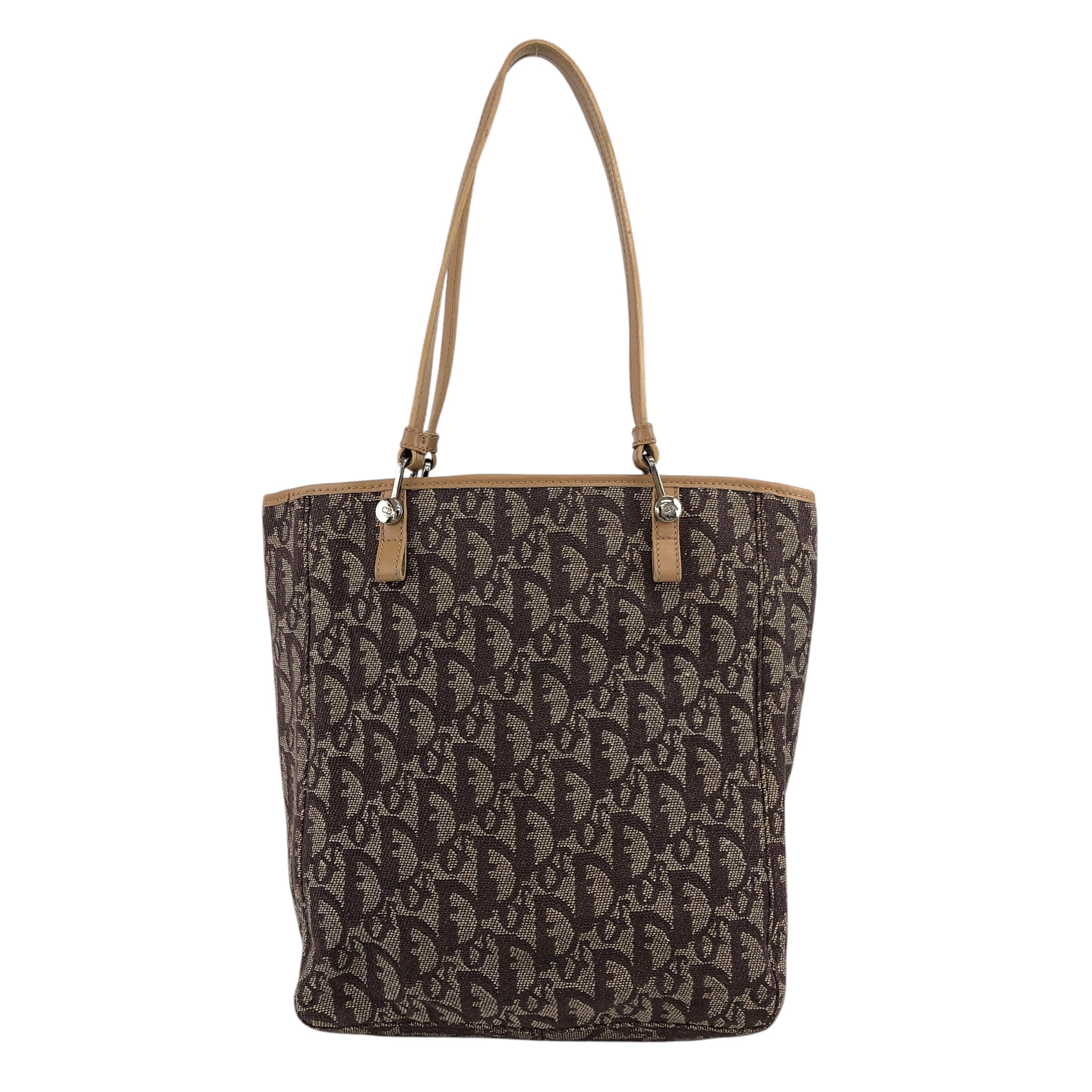 クリスチャンディオール トロッタートートバッグハンドバッグヴィンテージ オールド Christian Dior】クリスチャンディオール トロッター トート