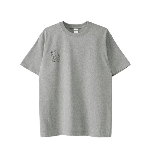 cheekyマルチーズ　ワンポイント刺繍Tシャツ