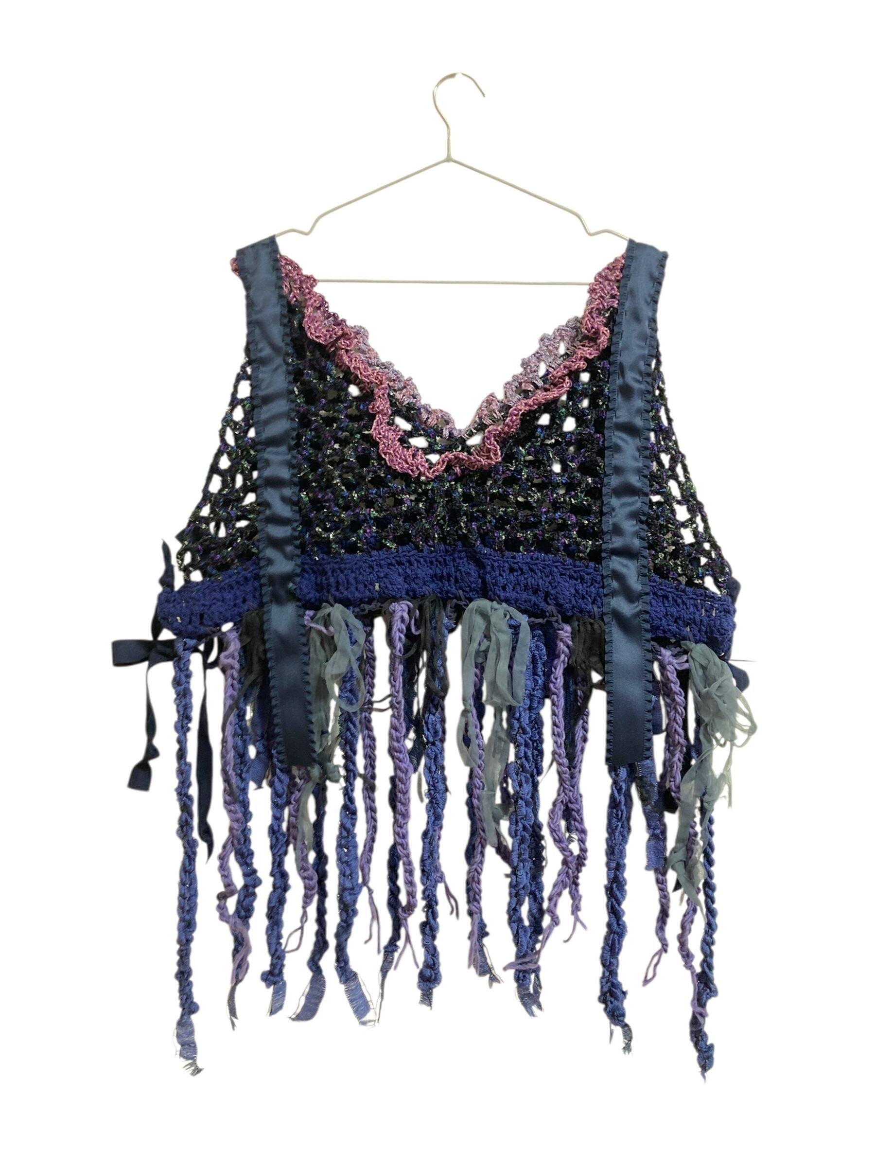 【11/16(日)19:00-11/19(水)12:00限定❣️】i-mai-mainな世界 / ひらひらくらげさんのビスチェ(黒猫)