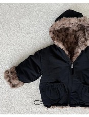 アーバンラビット / URBAN RABBIT / レオリバーシブルジャンパー / 韓国子供服 / キッズ / 26winter〖取寄〗*XS~XL*