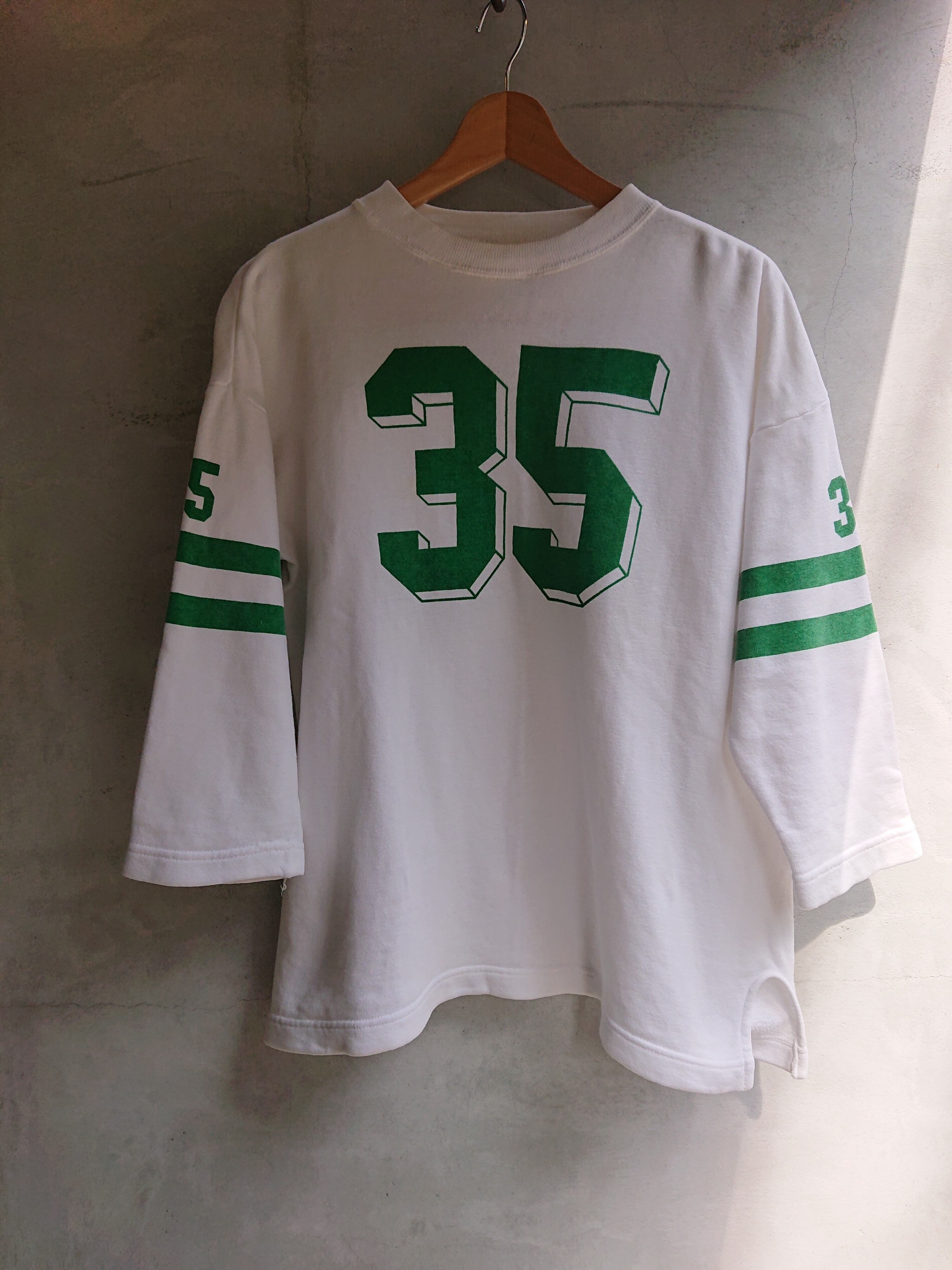 1960s NUMBERING FOOTBALL SWEAT SHIRTS