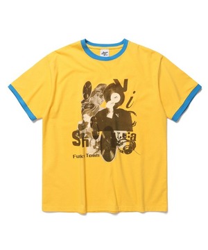 [CAVISH] RINGER COLLAGE SS TEE YELLOW(CV2DMUT506A)