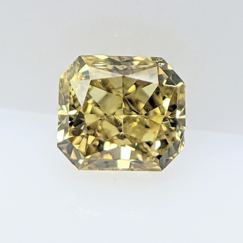 ダイヤモンド 0.240ct FANCY DEEP YELLOW SI-2 ラディアント