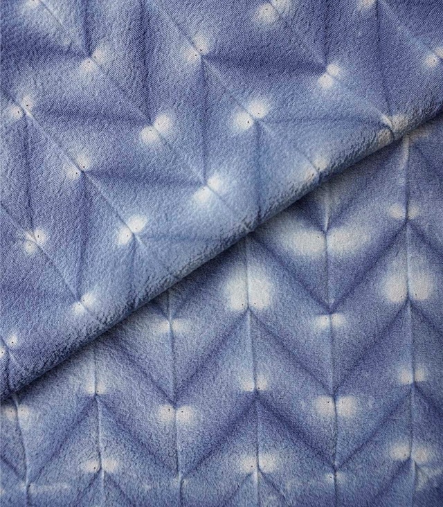 【和小物さくら・帯揚げ】薄花色　板締め絞り　帯揚げ　No.251018③