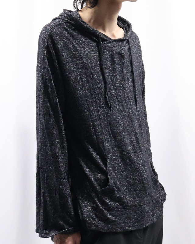 flare sleeve inner hoodie