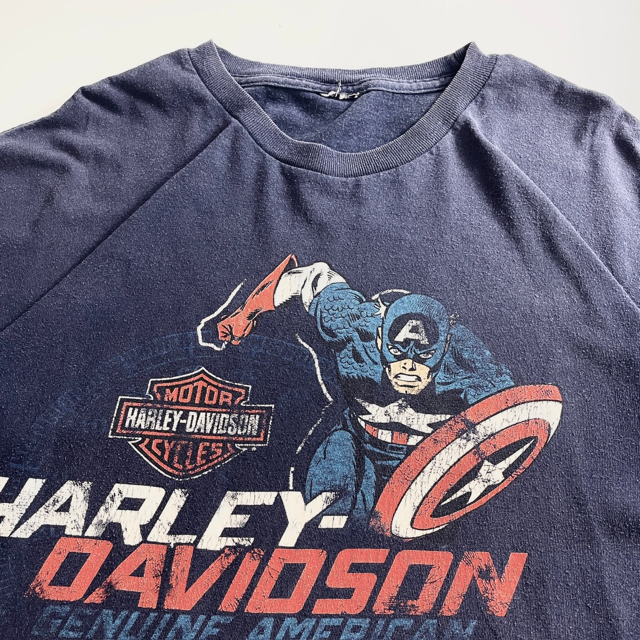 00s Harley Davidson Captain America Tee