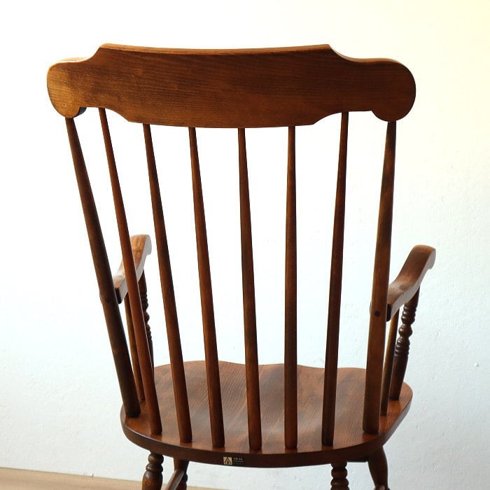 ヴィンテージ ロッキングチェア 飛騨の家具 古家具 ブナ材 無垢材 | RENOKA