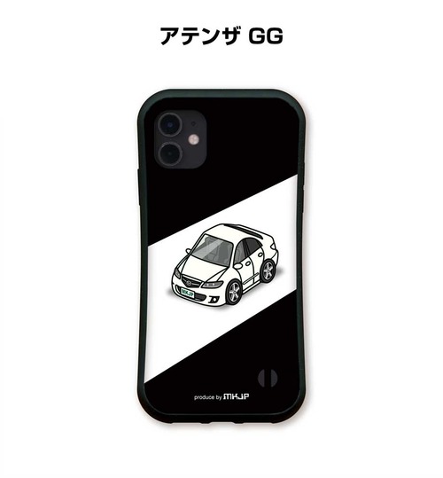 マツダ アテンザ GG ボディ25色設定　グリップタイプiPhoneケース