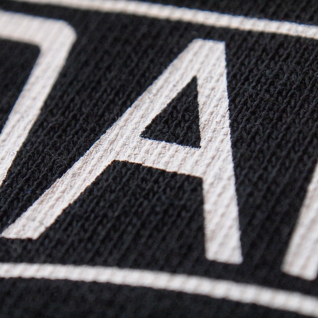 【DARGO】"Splash Logo" 8onz Organic Cotton T-shirt（BLACK）