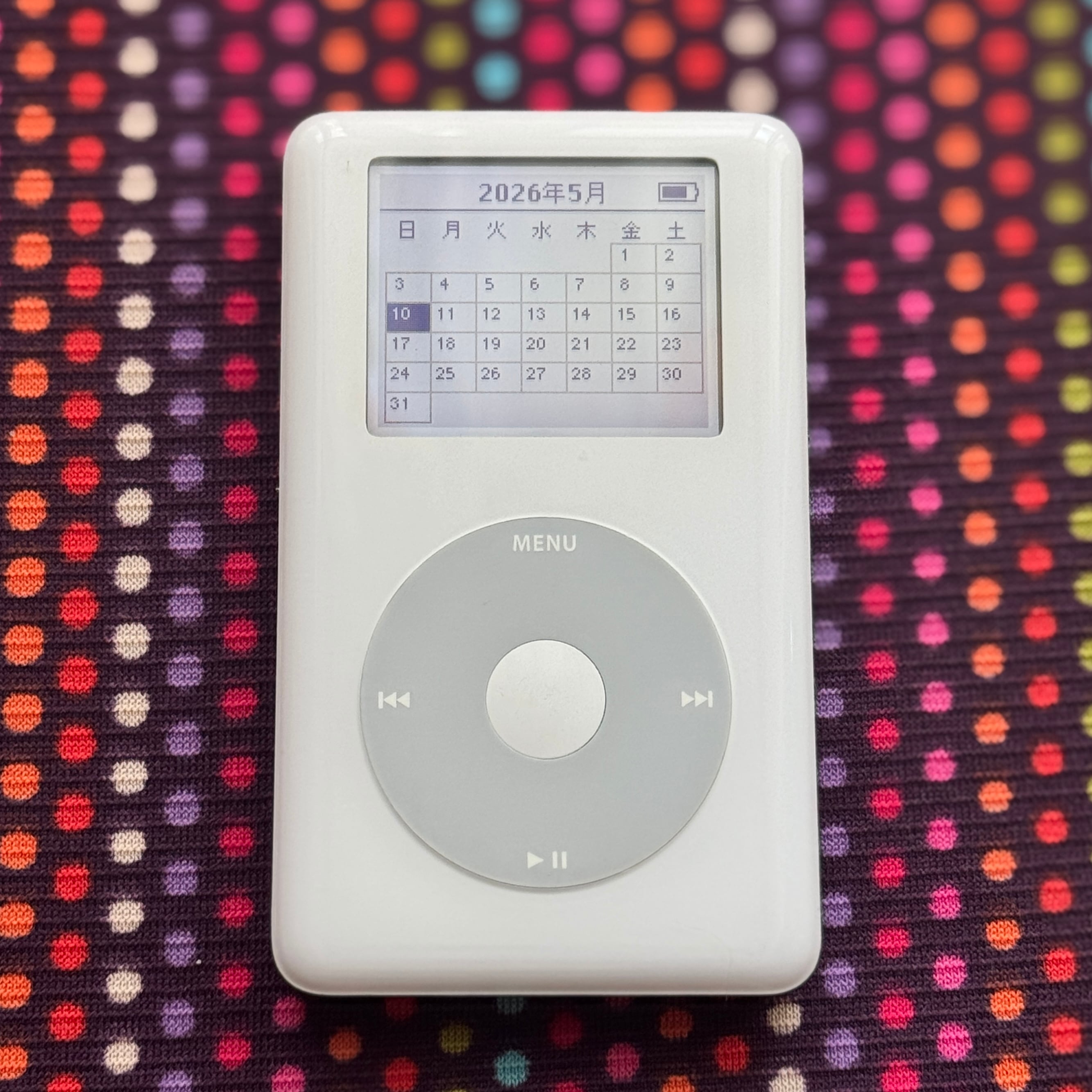 Apple 第4世代 iPod 20GB A1059｜新品バッテリー交換済み | Happy Pod
