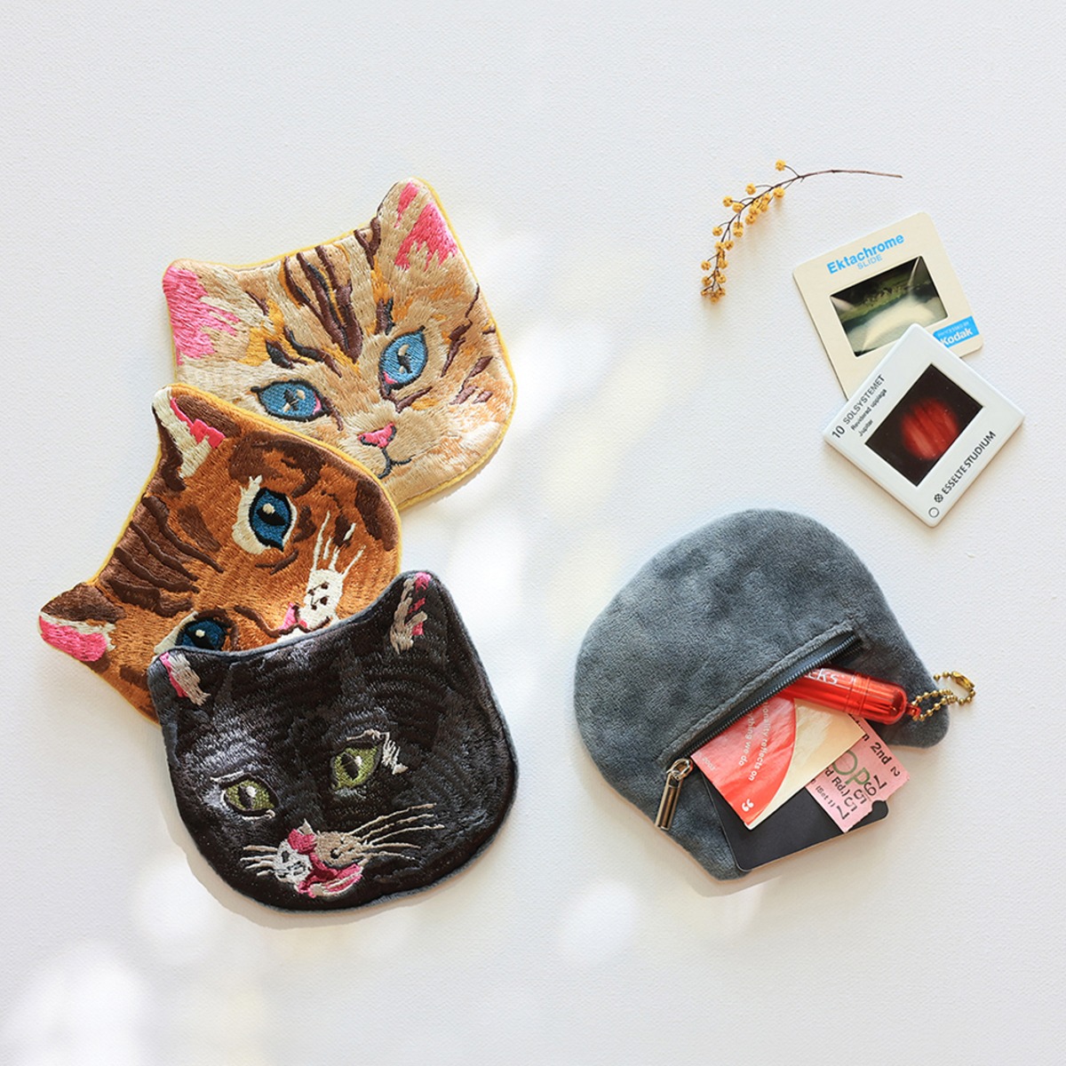 新品 ナタリーレテ フラッフィー ミニトート ブルーアイ 猫 ねこ ネコ 