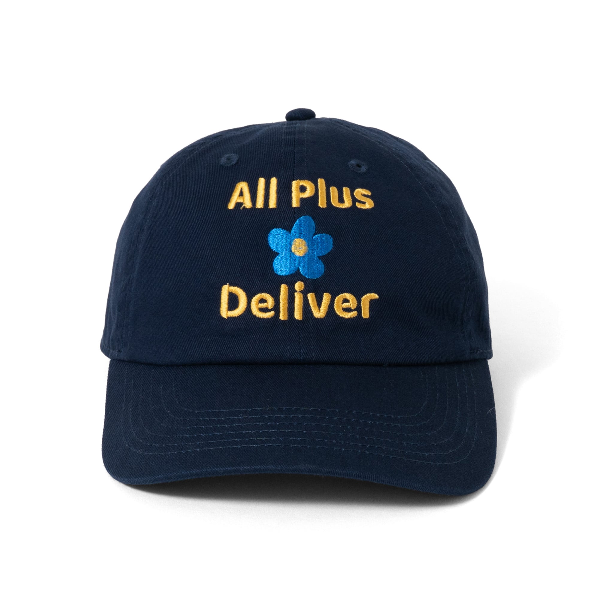 APD FLOWER LOGO CAP / NAVY