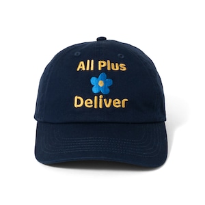 APD FLOWER LOGO CAP / NAVY