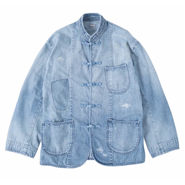 CANNERY ROW DENIM CHINESE JACKET