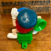 M&M's クリスマス・トレイン・トッパー サーカストレイン 列車 機関車 レッド 車掌 クリスマスツリー 2002 エムアンドエムズ MU-288