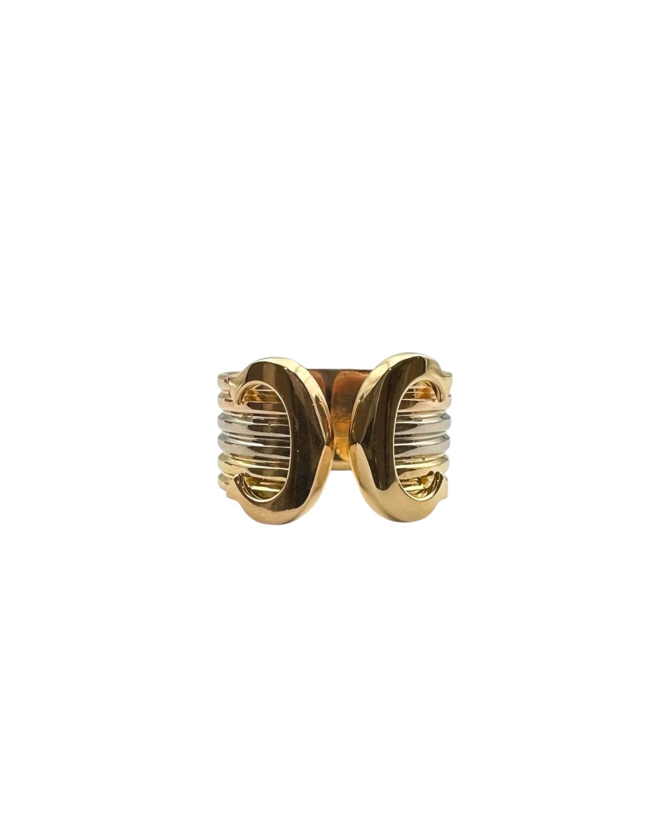 Cartier カルティエ 2Ⅽリング スリーゴールド 32867-202609